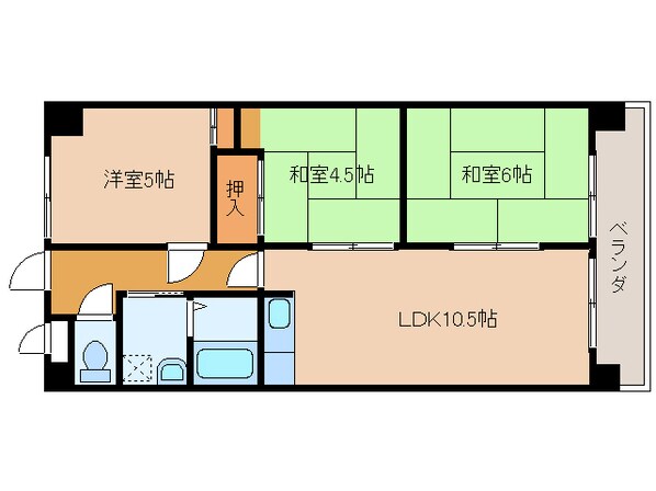 和光麻里布レジデンスの物件間取画像